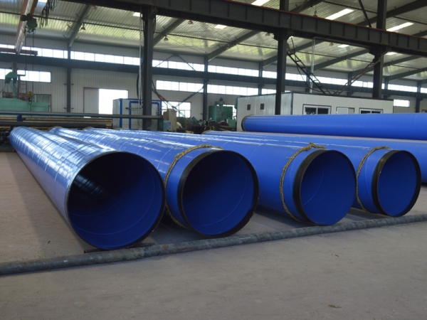 Large diameter steel-plastic composite pipe fittings